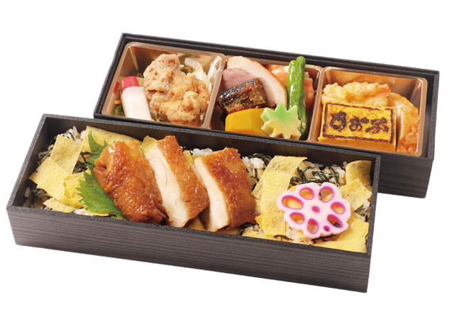 かしわ弁当写真