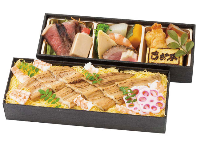 特選江戸前穴子のちらし弁当写真