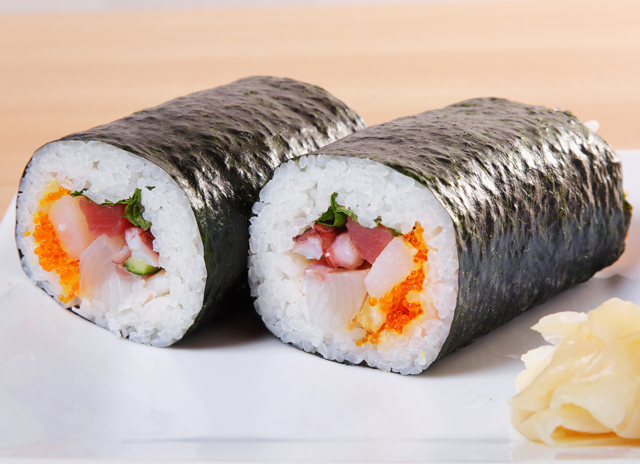 海鮮巻き写真
